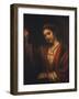 Portrait of Hendrickje Stoffels, C. 1656-Rembrandt van Rijn-Framed Giclee Print