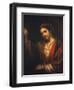 Portrait of Hendrickje Stoffels-Rembrandt van Rijn-Framed Giclee Print