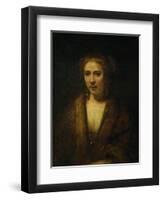 Portrait of Hendrijke Stoffels, 1655-Rembrandt van Rijn-Framed Giclee Print