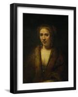 Portrait of Hendrijke Stoffels, 1655-Rembrandt van Rijn-Framed Giclee Print