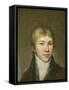 Portrait of Hendrik Arend Van Den Brink at the Age of Seventeen-Benjamin Wolff-Framed Stretched Canvas