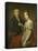 Portrait of Hendrik Arend Van Den Brink with His Wife Lucretia Johanna Van De Poll-Louis Moritz-Framed Stretched Canvas