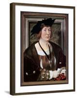 Portrait of Hendrik III, Count of Nassau-Breda, C1516-1517-Jan Gossaert-Framed Giclee Print