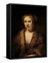 Portrait of Hendrikje Stoffels-Rembrandt van Rijn-Framed Stretched Canvas