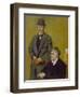 Portrait of Henri and Alexis Rouart, 1895-Edgar Degas-Framed Premium Giclee Print