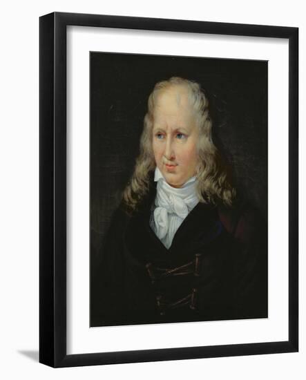 Portrait of Henri Bernardin De Saint-Pierre (1737-1814) (Oil on Canvas)-Paul Carpentier-Framed Giclee Print
