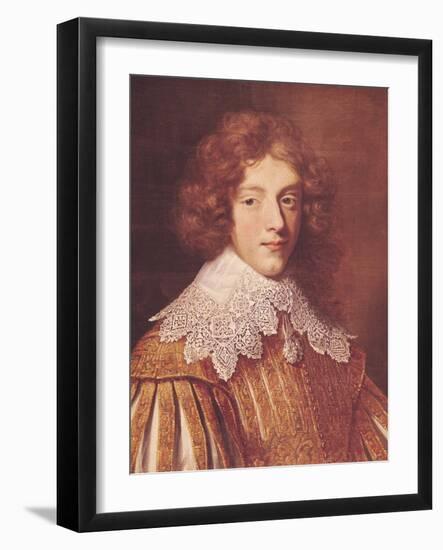 Portrait of Henri Coeffier de Ruze D'Effiat Marquis of Cinq-Mars-Le Nain Brothers-Framed Giclee Print