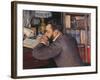 Portrait of Henri Cordier-Gustave Caillebotte-Framed Giclee Print