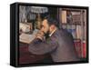 Portrait of Henri Cordier-Gustave Caillebotte-Framed Stretched Canvas