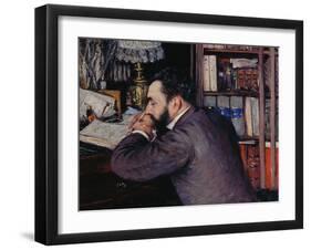 Portrait of Henri Cordier-Gustave Caillebotte-Framed Giclee Print