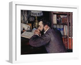 Portrait of Henri Cordier-Gustave Caillebotte-Framed Giclee Print