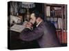 Portrait of Henri Cordier-Gustave Caillebotte-Stretched Canvas