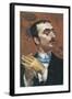 Portrait of Henri De Toulouse-Lautrec-Giovanni Boldini-Framed Giclee Print