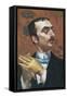 Portrait of Henri De Toulouse-Lautrec-Giovanni Boldini-Framed Stretched Canvas