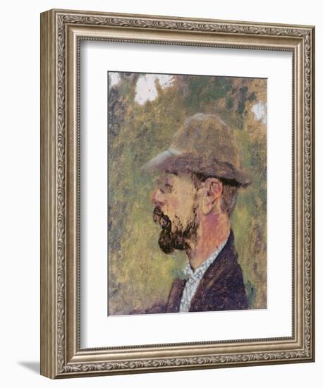 Portrait of Henri De Toulouse-Lautrec-Edouard Vuillard-Framed Giclee Print