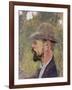 Portrait of Henri De Toulouse-Lautrec-Edouard Vuillard-Framed Giclee Print