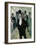 Portrait of Henri Fourcade-Henri de Toulouse-Lautrec-Framed Giclee Print