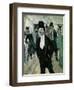 Portrait of Henri Fourcade-Henri de Toulouse-Lautrec-Framed Giclee Print