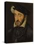 Portrait of Henri II of France-Francois Clouet-Stretched Canvas