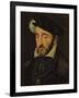 Portrait of Henri II of France-Francois Clouet-Framed Giclee Print