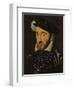 Portrait of Henri II of France-Francois Clouet-Framed Giclee Print