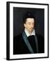 Portrait of Henri III, King of France from 1574, Assassinated in Paris 1589-Francois Quesnel-Framed Giclee Print