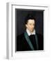 Portrait of Henri III, King of France from 1574, Assassinated in Paris 1589-Francois Quesnel-Framed Giclee Print