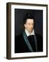 Portrait of Henri III, King of France from 1574, Assassinated in Paris 1589-Francois Quesnel-Framed Giclee Print