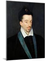 Portrait of Henri III, King of France from 1574, Assassinated in Paris 1589-Francois Quesnel-Mounted Giclee Print