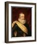 Portrait of Henri IV (1553-1610) King of France-Frans Pourbus II-Framed Giclee Print