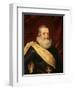 Portrait of Henri IV (1553-1610) King of France-Frans Pourbus II-Framed Giclee Print