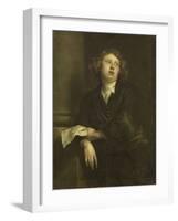 Portrait of Henricus Liberti, Composer and Organist-Anthony Van Dyck-Framed Art Print