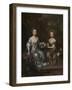 Portrait of Henrietta and Mary Hyde-Willem Wissing-Framed Giclee Print