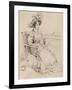 Portrait of Henrietta Constance Smithson-null-Framed Giclee Print