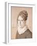 Portrait of Henriette Schnorr Von Carolsfeld, 1817-Julius Schnorr von Carolsfeld-Framed Giclee Print