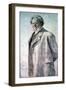 Portrait of Henrik Ibsen, 1895-Erik Theodor Werenskiold-Framed Giclee Print