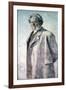 Portrait of Henrik Ibsen, 1895-Erik Theodor Werenskiold-Framed Giclee Print