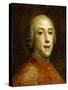 Portrait of Henry Benedict Marie Clement Edward Stuart-Anton Raphael Mengs-Stretched Canvas
