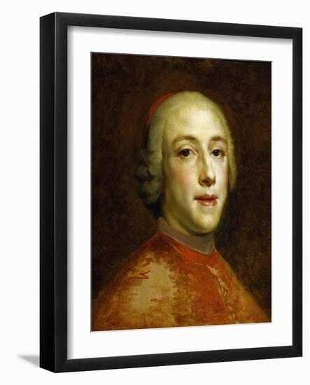 Portrait of Henry Benedict Marie Clement Edward Stuart-Anton Raphael Mengs-Framed Giclee Print