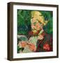 Portrait of Henry Carlier, 1906-Robert Delaunay-Framed Giclee Print