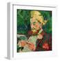 Portrait of Henry Carlier, 1906-Robert Delaunay-Framed Giclee Print