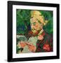 Portrait of Henry Carlier, 1906-Robert Delaunay-Framed Giclee Print