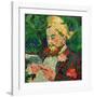 Portrait of Henry Carlier, 1906-Robert Delaunay-Framed Giclee Print