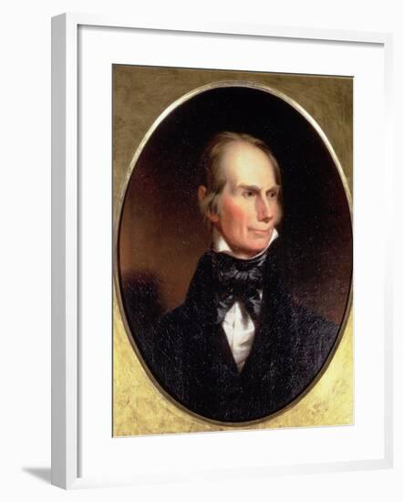 Portrait of Henry Clay (1777-1852) Painted for His Election Campaign, 1842-John Neagle-Framed Giclee Print