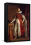 Portrait of Henry Danvers, 1st Earl of Danby, in Robes as Knight of the Garter, End 1630S-Sir Anthony Van Dyck-Framed Stretched Canvas