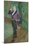 Portrait of Henry De Samary of the Comedie Francaise-Henri de Toulouse-Lautrec-Mounted Giclee Print