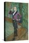 Portrait of Henry De Samary of the Comedie Francaise-Henri de Toulouse-Lautrec-Stretched Canvas