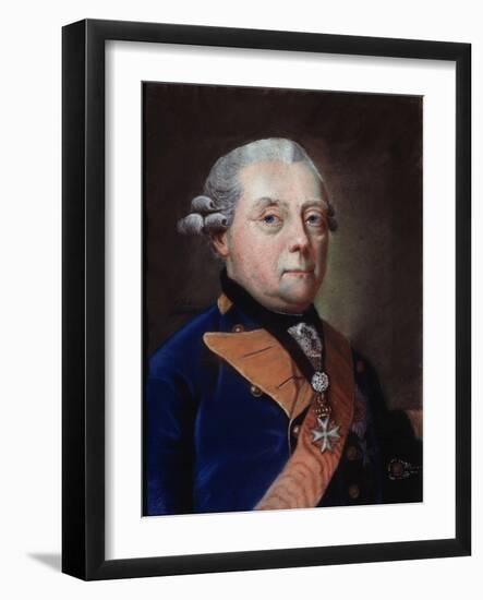 Portrait of Henry Frederick, Prince in Prussia, Margrave of Brandenburg Schwedt, 1783-Johann Heinrich Schmidt-Framed Giclee Print