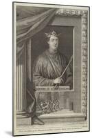 Portrait of Henry II of England-null-Mounted Giclee Print