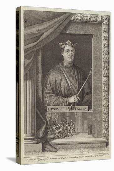 Portrait of Henry II of England-null-Stretched Canvas
